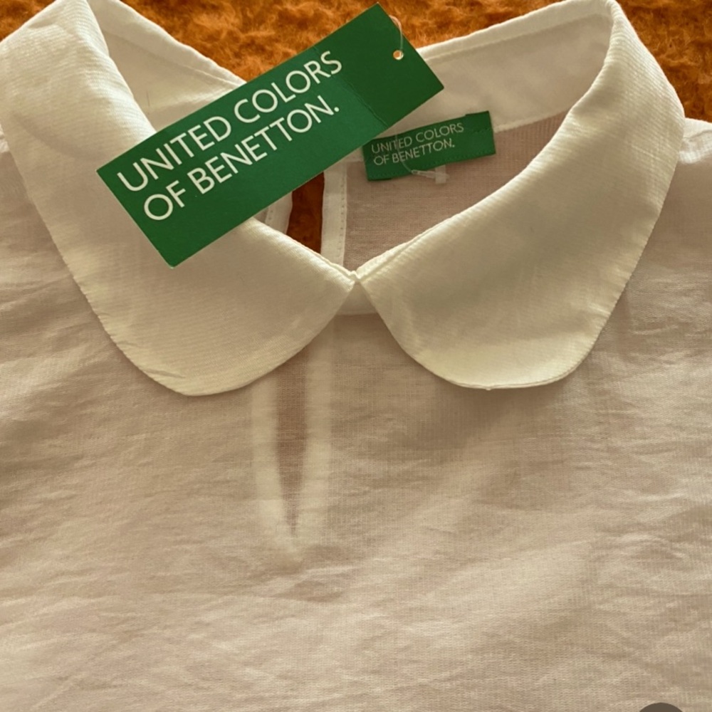 United Colors Of Benetton White Blouse